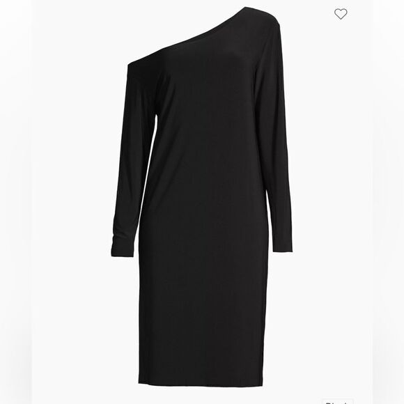 New NORMA KAMALI Drop Shoulder Dress Black Small Revolve - Picture 13 of 13